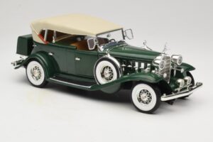 Cadillac Sport Phaeton Verde Anson 1:18 30383 Pressofusione — immagine 7 di 9