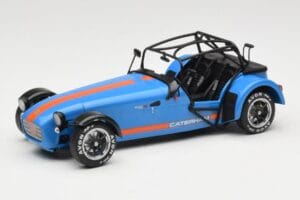 Caterham Seven Blu Solido 1:18 S1801802 Pressofusione