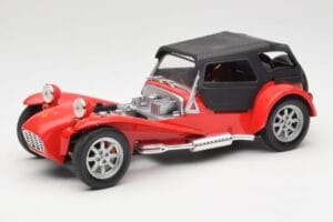 Caterham Super Seven Series 3 Rosso Anson 1:18 30317-W Pressofusione — immagine 2 di 8
