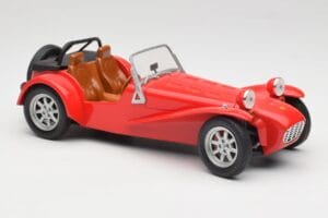 Caterham Super Seven Series 3 Rosso Anson 1:18 30317-W Pressofusione — immagine 6 di 8