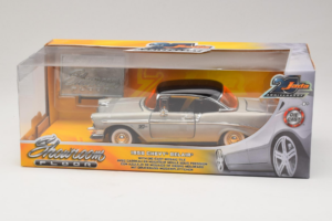 Chevrolet Bel Air Chrome Silver Jada 1:24 253745013 Pressofusione