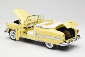 Chevrolet Bel Air Cabriolet Giallo Sun Star 1:18 1712 Pressofusione — immagine 5 di 8