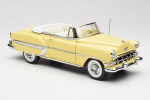 Chevrolet Bel Air Cabriolet Giallo Sun Star 1:18 1712 Pressofusione — immagine 6 di 8