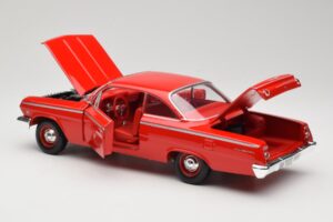 Chevrolet Bel Air Rosso Maisto 1:18 31641 Pressofusione — immagine 5 di 8