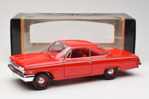 Chevrolet Bel Air Rosso Maisto 1:18 31641 Pressofusione — immagine 8 di 8