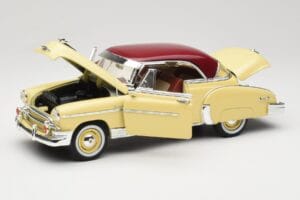 Chevrolet Bel Air Giallo & Rosso Motormax 1:18 73111 Pressofusione — immagine 2 di 8