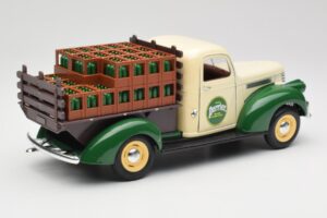 Chevrolet Brasseur Perrier Delivery Van Verde Solido 1:18 203243 Pressofusione — immagine 3 di 8