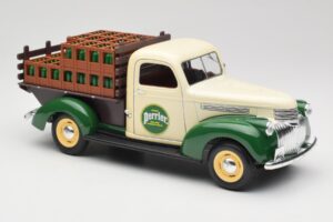 Chevrolet Brasseur Perrier Delivery Van Verde Solido 1:18 203243 Pressofusione — immagine 6 di 8