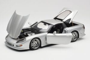 Chevrolet Callaway C12 Argento AUTOart 1:18 71011 Pressofusione — immagine 2 di 8