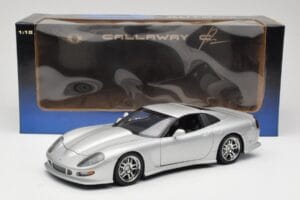 Chevrolet Callaway C12 Argento AUTOart 1:18 71011 Pressofusione — immagine 8 di 8