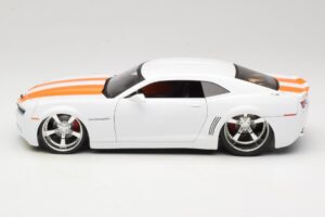 Chevrolet Camaro Concept Tuned Bianco Jada 1:18 63014 Pressofusione — immagine 4 di 8