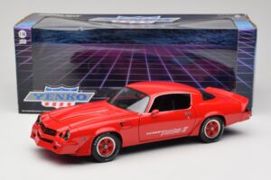 Chevrolet Camaro Z28 Yenko Turbo Z Rosso GreenLight 1:18 12999 Pressofusione — immagine 8 di 8