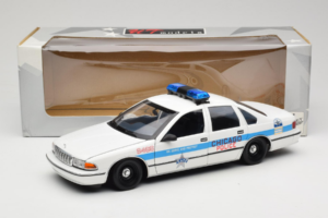 Chevrolet Caprice Chicago Polizia UT Models 1:18 180142096 Pressofusione — immagine 8 di 8