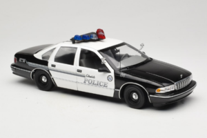 Chevrolet Caprice Glendale Polizia UT Models 1:18 21026 Pressofusione — immagine 6 di 8