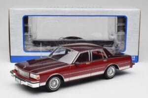 Chevrolet Caprice Rosso Metallizzato MCG 1:18 MCG18361 Pressofusione — immagine 6 di 6