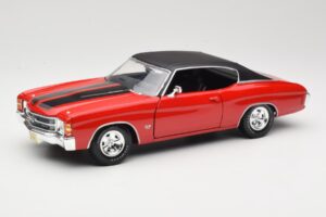 Chevrolet Chevelle SS 454 Rosso Maisto 1:18 531892 Pressofusione
