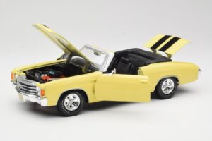 Chevrolet Chevelle SS 454 Giallo Maisto 1:18 531890 Pressofusione — immagine 2 di 8