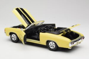 Chevrolet Chevelle SS 454 Giallo Maisto 1:18 531890 Pressofusione — immagine 5 di 8