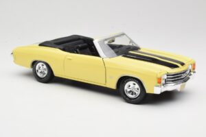 Chevrolet Chevelle SS 454 Giallo Maisto 1:18 531890 Pressofusione — immagine 6 di 8