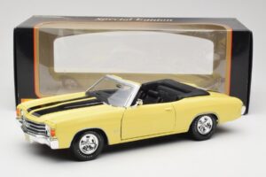 Chevrolet Chevelle SS 454 Giallo Maisto 1:18 531890 Pressofusione — immagine 8 di 8