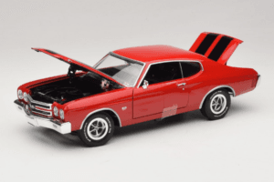 Chevrolet Chevelle SS Rosso Jack Reacher Auto World 1:18 AWSS109/06 Pressofusione — immagine 2 di 8