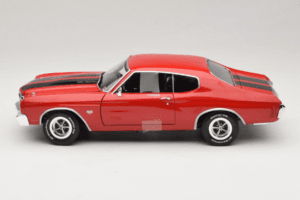 Chevrolet Chevelle SS Rosso Jack Reacher Auto World 1:18 AWSS109/06 Pressofusione — immagine 4 di 8
