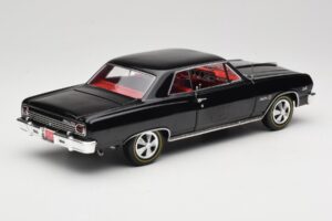 Chevrolet Chevelle Z-16 Nero American Muscle 1:18 AMM1061/06 Pressofusione — immagine 3 di 8
