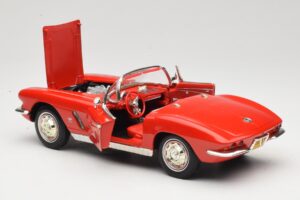 Chevrolet Corvette C1 Rosso ERTL 1:18 7835 Pressofusione — immagine 5 di 8