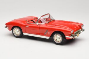 Chevrolet Corvette C1 Rosso ERTL 1:18 7835 Pressofusione — immagine 6 di 8