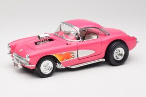 Chevrolet Corvette C1 Gasser Rosa Road Legends 1:18 92019-R1 Pressofusione