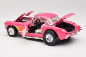 Chevrolet Corvette C1 Gasser Rosa Road Legends 1:18 92019-R1 Pressofusione — immagine 5 di 8