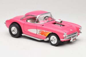 Chevrolet Corvette C1 Gasser Rosa Road Legends 1:18 92019-R1 Pressofusione — immagine 6 di 8