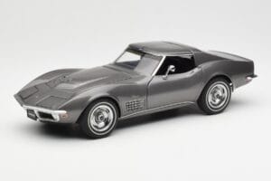 Chevrolet Corvette C3 Spider Laguna Grigio Metallizzato AUTOart 1:18 71173 Pressofusione