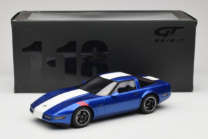 Chevrolet Corvette C4 Grand Sport Admiral Blue GT Spirit 1:18 GT538 Resina — immagine 6 di 6