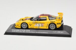Chevrolet Corvette C5-R #3 R. Fellows / J. O'Connell / O. Gavin ALMS Petit Le Mans 2002 Minichamps 1:43 400021493 Pressofusio