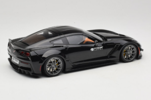 Chevrolet Corvette C7 Prior Design Nero GT Spirit 1:18 GT249 Resina — immagine 2 di 6