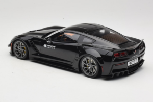 Chevrolet Corvette C7 Prior Design Nero GT Spirit 1:18 GT249 Resina — immagine 5 di 6