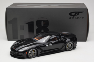 Chevrolet Corvette C7 Prior Design Nero GT Spirit 1:18 GT249 Resina — immagine 6 di 6