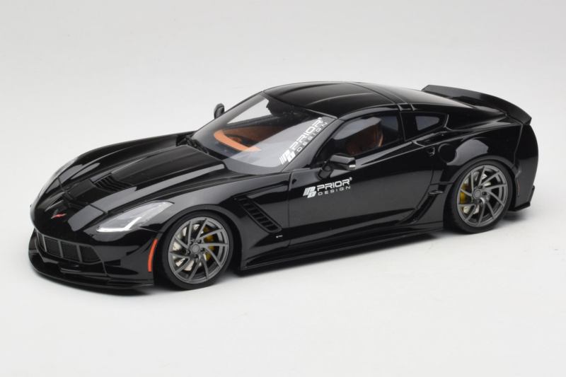 Chevrolet Corvette C7 Prior Design Nero GT Spirit 1:18 GT249 Resina