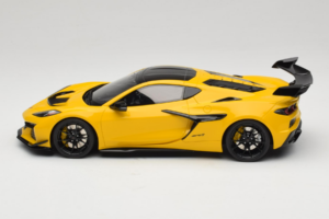 Chevrolet Corvette C8 ZR1 Giallo GT Spirit 1:18 GT528 Resina — immagine 3 di 6