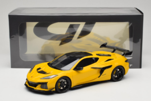 Chevrolet Corvette C8 ZR1 Giallo GT Spirit 1:18 GT528 Resina — immagine 6 di 6
