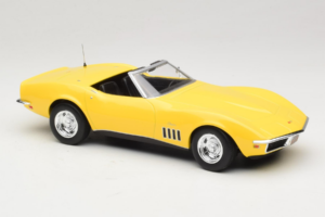 Chevrolet Corvette C3 Cabriolet Daytona Yellow Norev 1:18 189039 Pressofusione — immagine 4 di 6