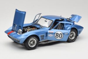 Chevrolet Corvette Grand Sport GT #80 R. Penske Chevrolet Nassau Speed Week 1963 Exoto 1:18 RLG18022 Pressofusione — immagine 2 di 8