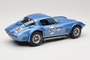 Chevrolet Corvette Grand Sport GT #80 R. Penske Chevrolet Nassau Speed Week 1963 Exoto 1:18 RLG18022 Pressofusione — immagine 3 di 8