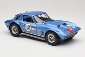 Chevrolet Corvette Grand Sport GT #80 R. Penske Chevrolet Nassau Speed Week 1963 Exoto 1:18 RLG18022 Pressofusione — immagine 6 di 8