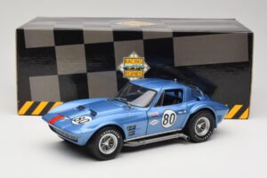 Chevrolet Corvette Grand Sport GT #80 R. Penske Chevrolet Nassau Speed Week 1963 Exoto 1:18 RLG18022 Pressofusione — immagine 8 di 8
