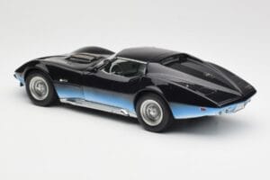 Chevrolet Corvette Manta Ray Blu AUTOart 1:18 71041 Pressofusione — immagine 7 di 8