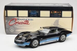 Chevrolet Corvette Manta Ray Blu AUTOart 1:18 71041 Pressofusione — immagine 8 di 8