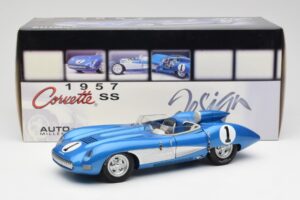Chevrolet Corvette SS Blu AUTOart 1:18 71051 Pressofusione — immagine 8 di 8