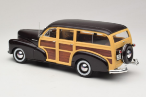 Chevrolet Fleetmaster Woody Nero Maisto 1:18 56043 Pressofusione — immagine 7 di 8